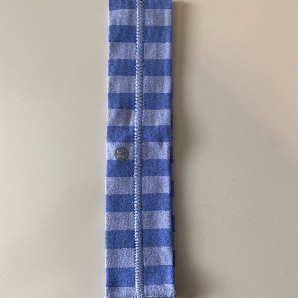 LULULEMON purple stripe headband